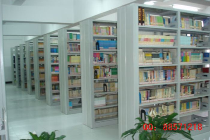 七层钢制图书架
